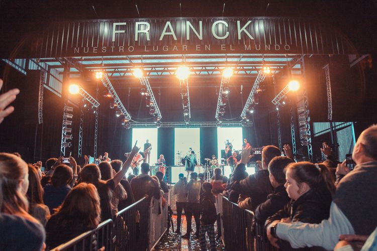 Franck prepara una gran celebración por sus 156 años con Caligaris como show central