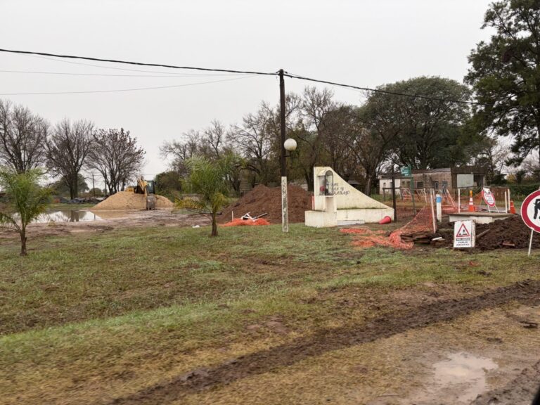 San Jerónimo del Sauce avanza con obras clave: la red de agua potable alcanza su etapa final