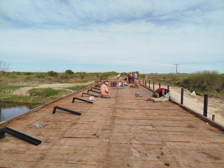 Elisa: finaliza una obra histórica con la reparación integral del puente sobre la Ruta 10