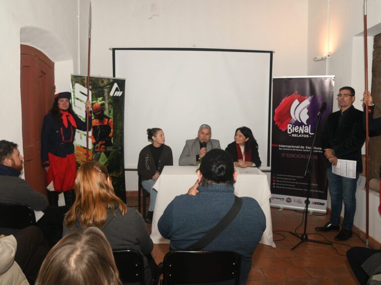 “Relatos”, el arte como memoria: se presentó la V Bienal de Esculturas en San Jerónimo del Sauce