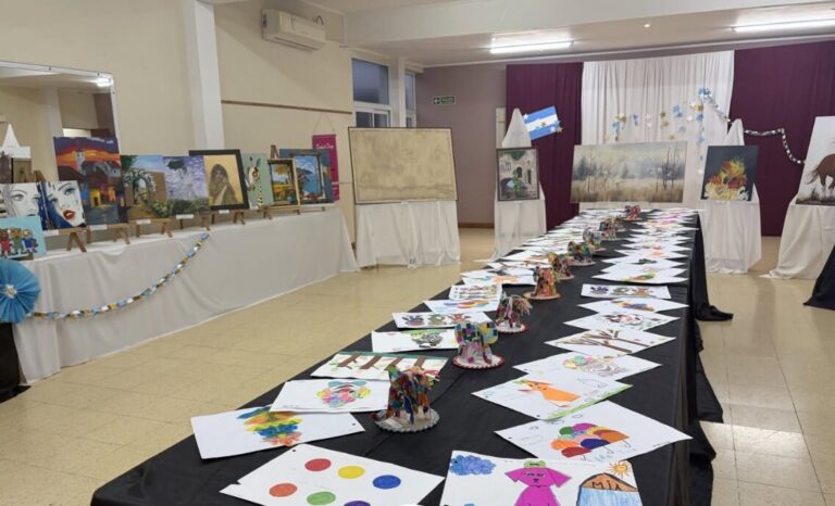 Las muestras culturales fueron protagonistas de las Fiestas Patronales de Sarmiento