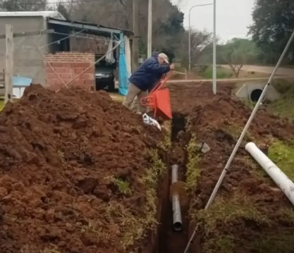 Una obra histórica: Progreso completa la red cloacal en toda la planta urbana