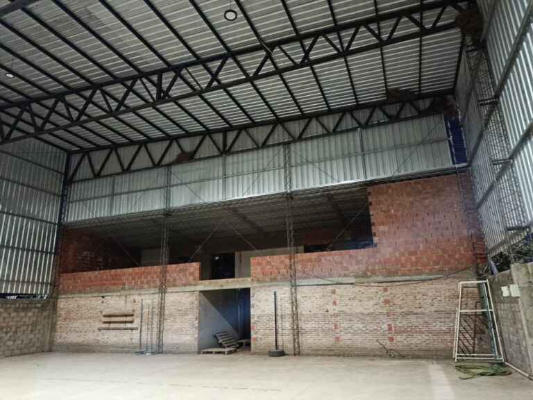 San Jerónimo del Sauce: el cerramiento del gimnasio del Polideportivo entra en una nueva etapa