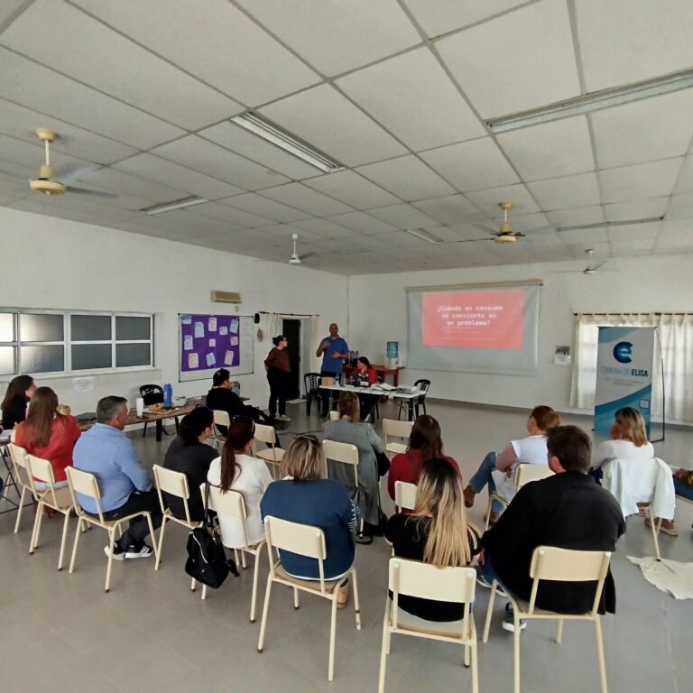 Elisa: abren un espacio de diálogo sobre consumos problemáticos